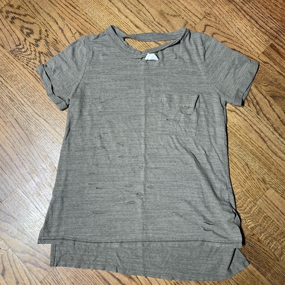 emory park Tops - Emory park cut Gray T-shirt